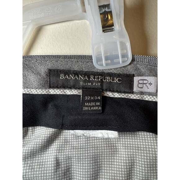 Banana Republic Slim Fit 32x34 Career Business Pants (Small Hole Back L Pocket) - Picture 4 of 4